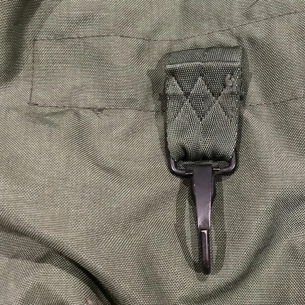 Vintage army duffel bag